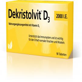 Dekristolvit D3 2000 I.E. Tabletten