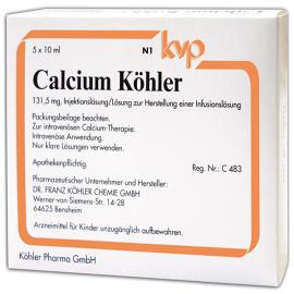Calcium Köhler 131,5 mg Inj.-Lsg./lsg.z.H.Inf.-L.