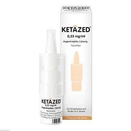 Ketazed 0,25 mg/ml Augentropfen Lösung