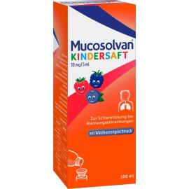Mucosolvan Kindersaft 30 mg/5 ml