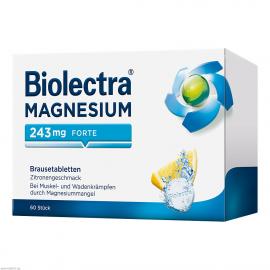 Biolectra Magnesium 243 mg forte Zitrone Br.-Tabl.