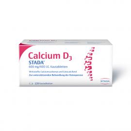 Calcium D3 Stada 600 mg/400 I.E. Kautabletten