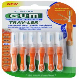 Gum Trav-Ler 0,9mm Kerze orange Intendent.+6kappen